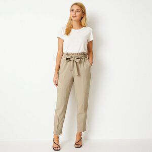 2/$30 White House Black Market The Tapered Ankle Belted Paperbag Pants 2 #A0065